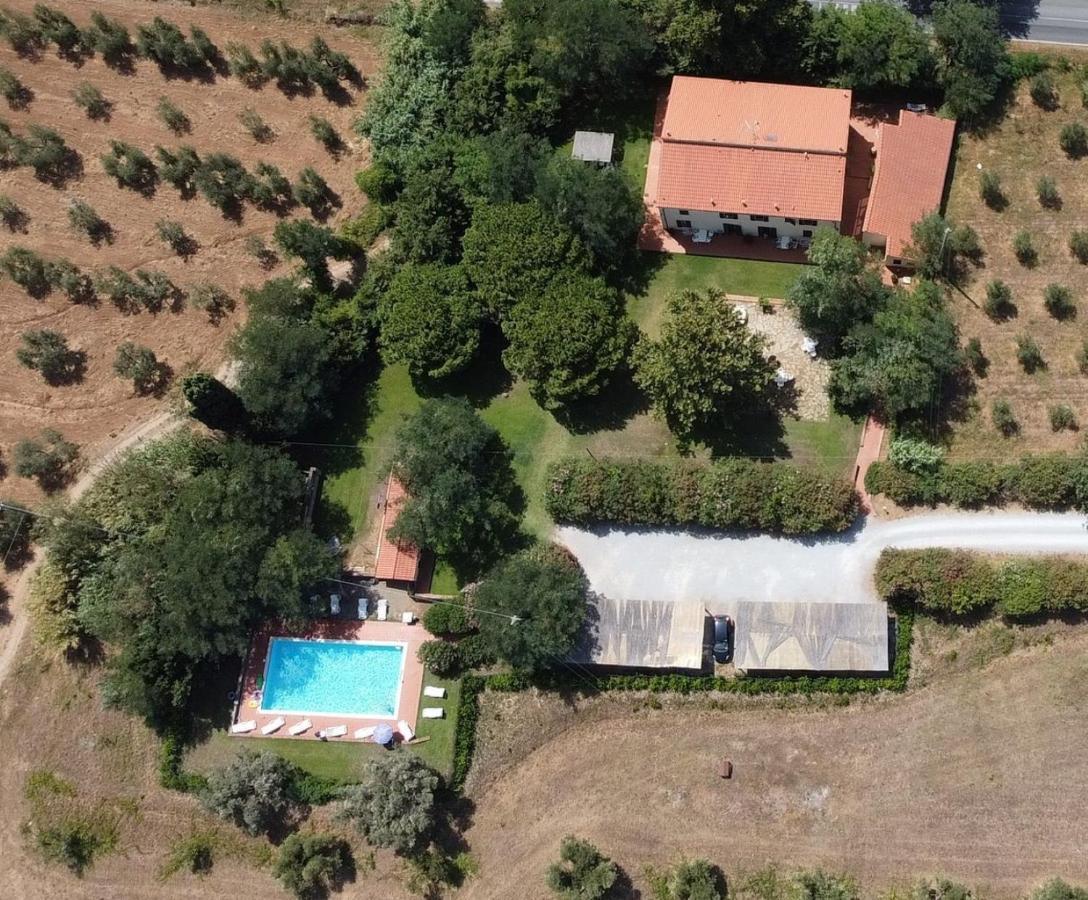 Вилла Azienda Agrituristica Allumiere Кампилья-Мариттима Экстерьер фото